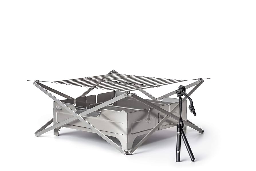 Amazon.com : Wolf and Grizzly Campfire Trio | Portable Fire